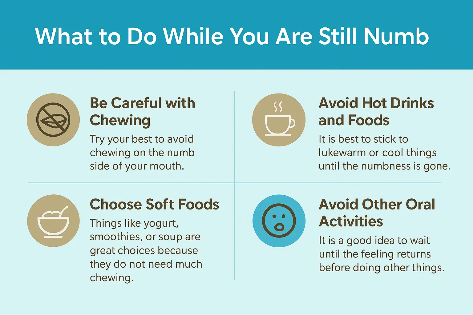 What to Do While You Are Still Numb What to Do While You Are Still Numb